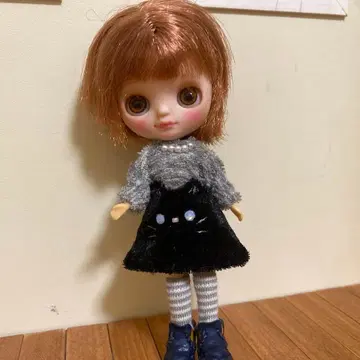 미니 브라이스 인형 본체 브라운 헤어