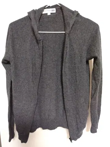 유니클로 이네스 캐시미어 100% 후드티 M