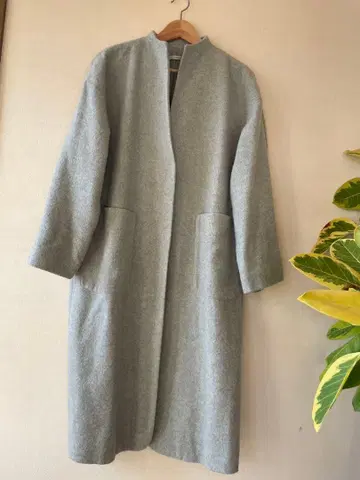 LADY LUCK LUCA 그레이 롱 코트