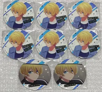 최애의 아이 전시회 빛과 그림자 트레이딩 홀로그램 캔뱃지 아쿠아