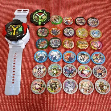 요괴워치 YSP워치 커스텀 베젤 요괴 메달 세트