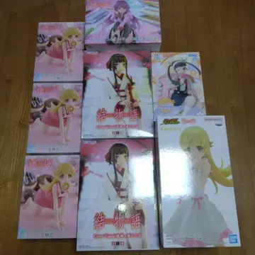 바케모노가타리 프라이스 피규어 8개 세트 미개봉