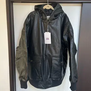 Java 블랙 가죽 자켓 L 사이즈