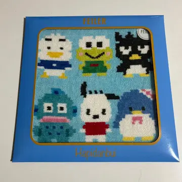 산리오 하피단부이 페이러 슈니르 직조 손수건