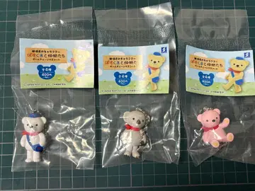 포스트와 친구들 볼체인 마스코트 3개 세트