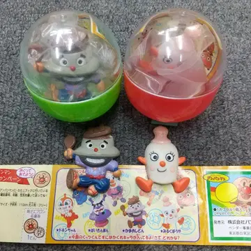 호빵맨 쿠츠쿠츠누 5 [BANDAI:가샤폰] 2종 세트