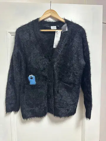 오버사이즈 가디건 퍼펫 순순 M 사이즈