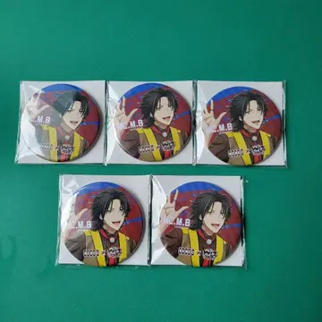 히프마이 코코스 콜라보 야마다 지로 빅 캔뱃지 5개 세트