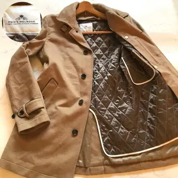 새상품급/XL 상당 맨즈 멜로즈 체스터 코트 라이너 탈부착 가능 카멜