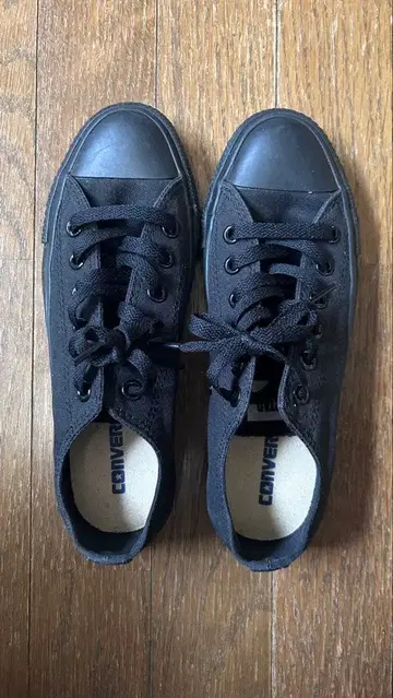 [새상품급] 컨버스 올스타 올 블랙 24cm 여성용