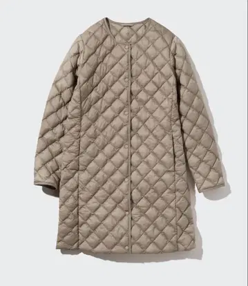 유니클로 2way 퍼프 테크 퀼팅 코트 3XL