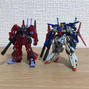 [ 도색 완료 ] 건담 아티팩트 ZZ건담, 릭 디아스 2체 세트