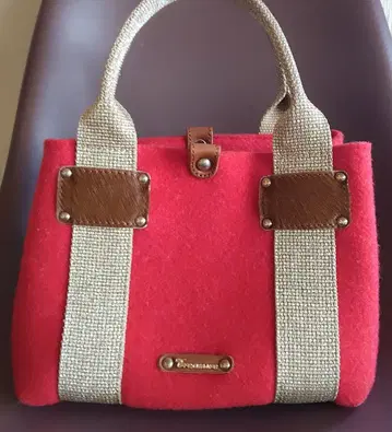 탑카피 TOPKAPI TREASURE 펠트 시리즈 송치 라벨 빨간색