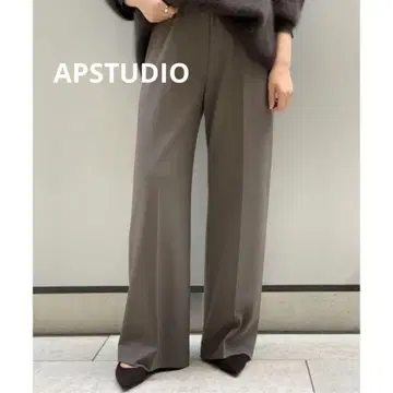 APSTUDIO 이지 팬츠 카키 38