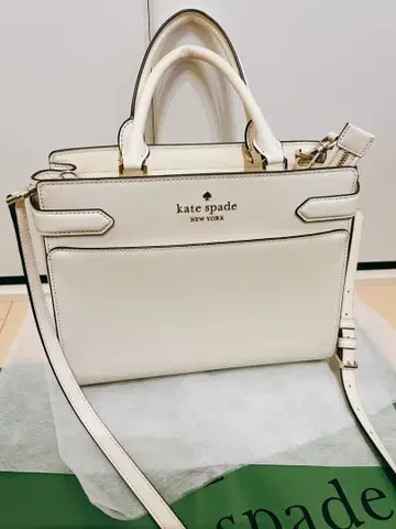 케이트 스페이드 WKRU7097 스테이시 가죽 스몰 새첼