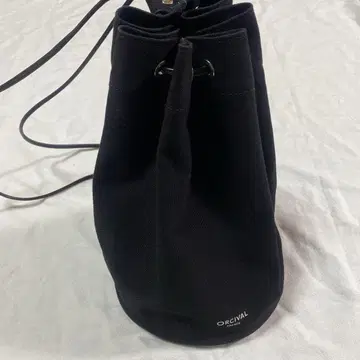 ORCIVAL/오르치발/복조리 드로스트 숄더백/가죽/캔버스