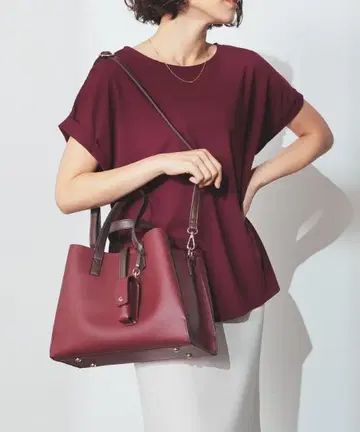 16일까지 가격! 허니즈 미사용 보르도 2way 백