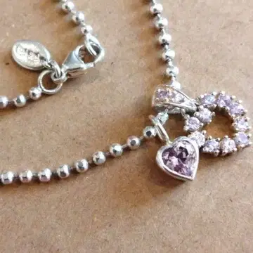 폴리폴리 팔찌 핑크 하트