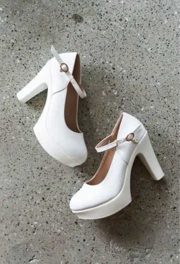 브라이덜 신발 24cm 10cm 힐