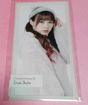 모닝구무스메.'21 이쿠타 에리나 슬림 클리어 파일