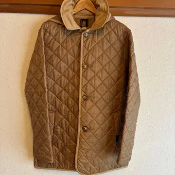 LAVENHAM 브라운 퀼팅 자켓 40