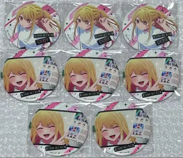 최애의 아이 전시회 빛과 그림자 트레이딩 홀로그램 캔뱃지 루비