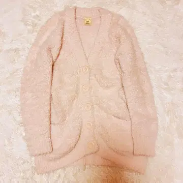 젤라또피케 가디건 복슬복슬 핑크 젤라또