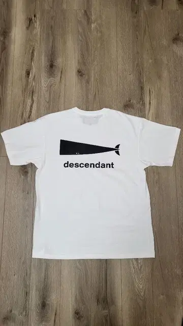 DESCENDANT 24ss 화이트 T셔츠 사이즈 3