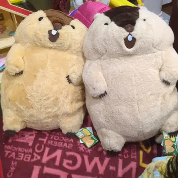 마모트의 모토토토 초 울트라 BIG 봉제 인형 2세트