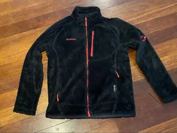 MAMMUT 플리스 자켓 블랙