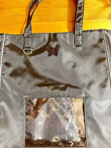 ANNA SUI 나비 자수 토트백 그레이