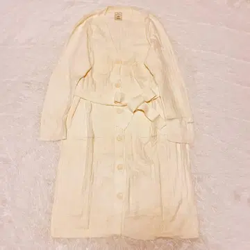 젤라또피케 리브 가디건 롱 가디건 가운 새상품급