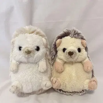 [ 2체 세트 ] 산레몬 고슴도치 봉제 인형 플러피즈