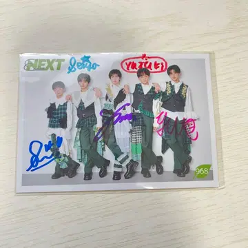 EBiDAN SENDAI 집합 사인