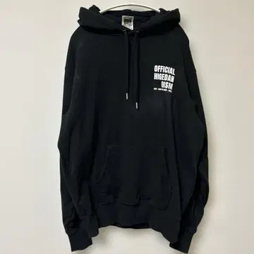 Officialdism 히게단 Cry Baby 후드티 구제 의류 블랙 M