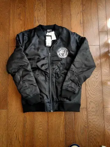 미사용 새상품 신일본 프로레슬링 MA-1 블루종 M 사이즈 시마무라