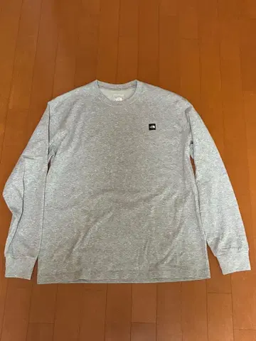 THE NORTH FACE 그레이 긴팔 T셔츠 L