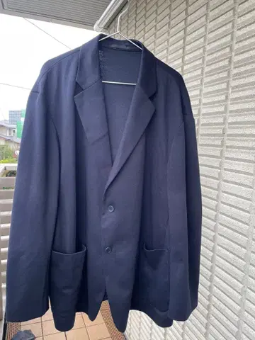 네이비 테일러드 자켓 4L