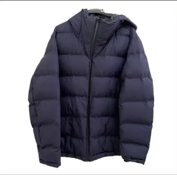 유니클로 후드 부착 다운 자켓
