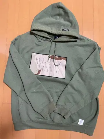 APPLEBUM 후드티 L 올리브