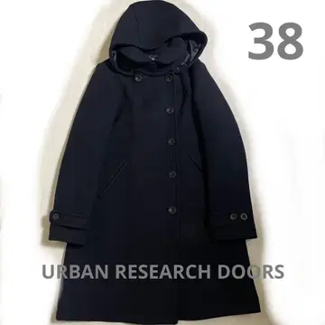 URBAN RESEARCH DOORS 후드 부착 코트 38