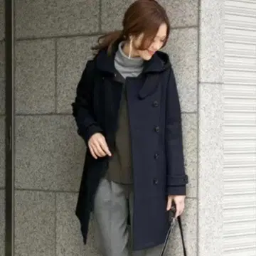 URBAN RESEARCH DOORS 후드 부착 코트 38