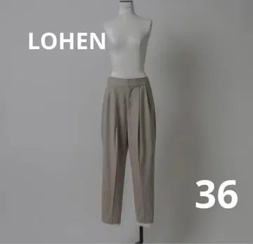 LOHEN 로헨 레이어드 2턱 팬츠