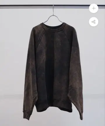 LON 투 사이드 스웨트셔츠 #04 블랙 브라운