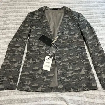 미사용품 택 포함 ZARA MAN 카모플라쥬 테일러드 자켓 48