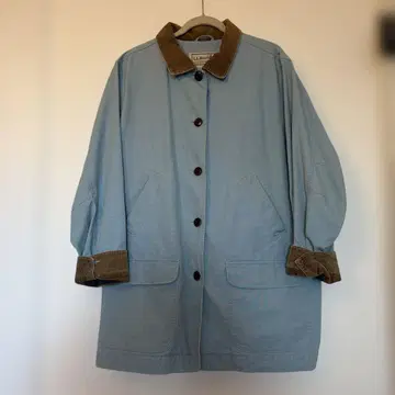 L.L.Bean 스카이블루 코듀로이 옷깃 자켓