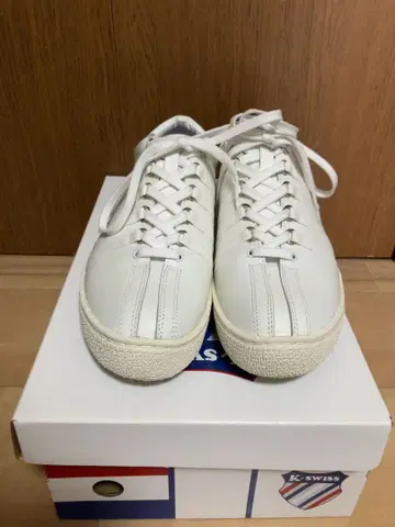 K-Swiss 화이트 스니커즈 26cm