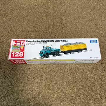 No.128 벤츠 유니목 궤도차 신차 씰 포함 미사용 1대