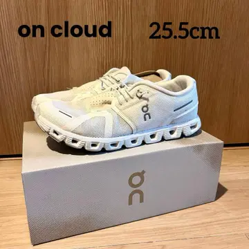 할인 협상 가능 on Cloud5 화이트 25.5cm 온클라우드5 화이트