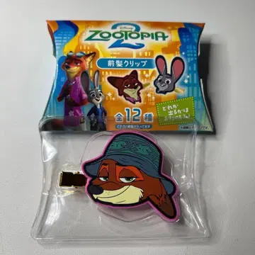 주토피아2 닉 와일드 앞머리 클립